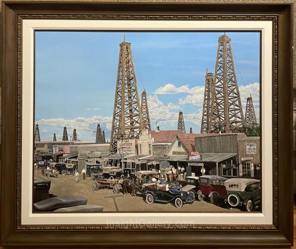 Texas Oil Town (Estate) by John Bye
